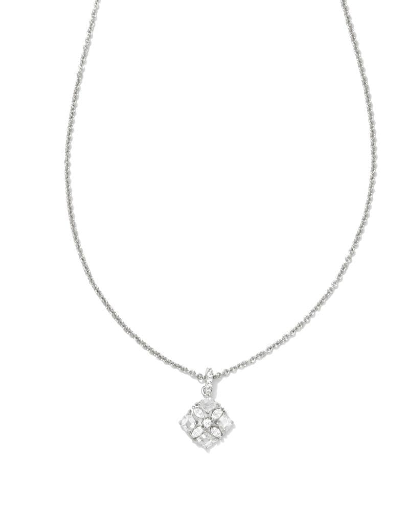 Dira Crystal Short Pendant Necklace