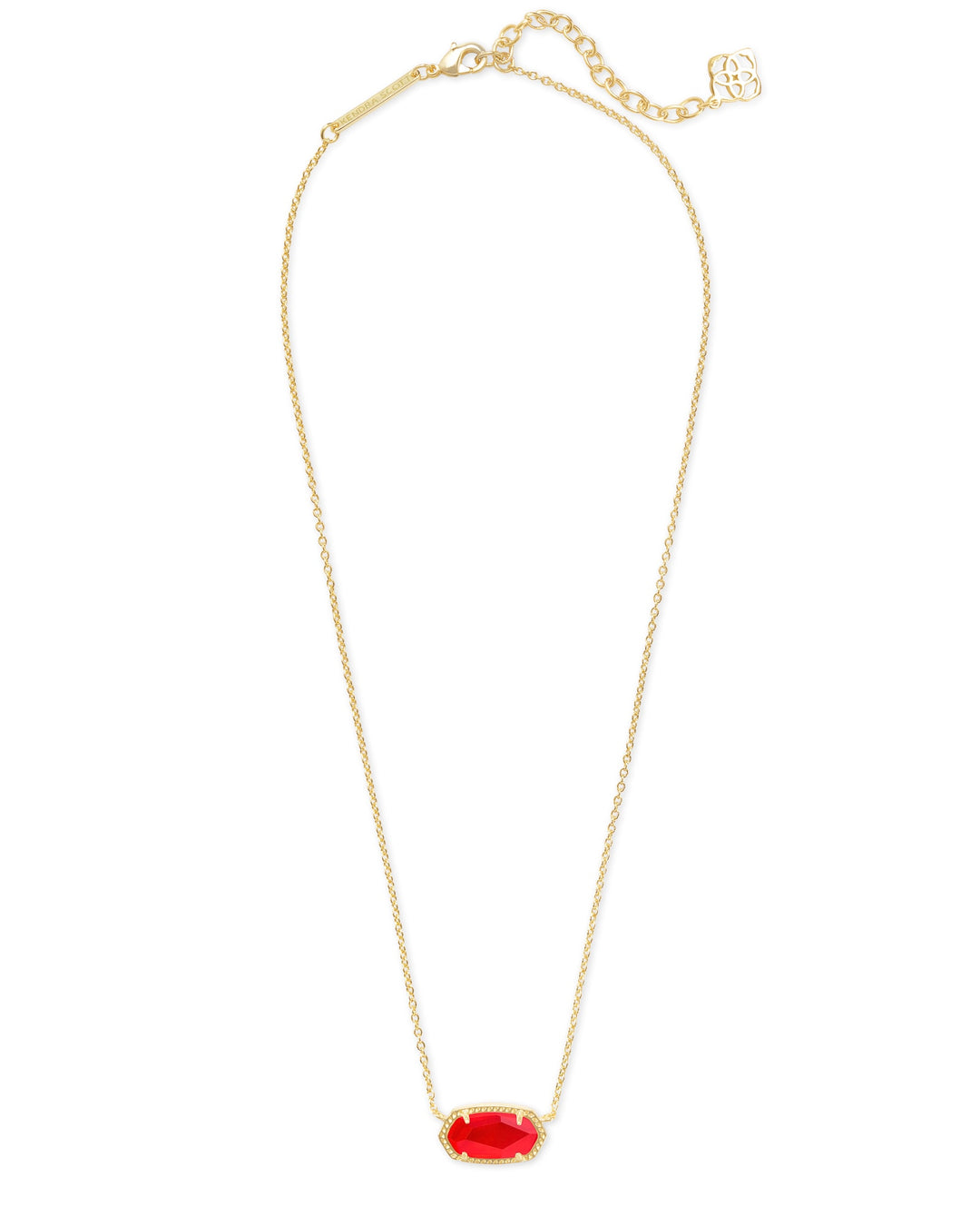 Kendra Scott Gold Red Illusion Elisa Necklace – The Red Owl