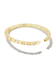 Gracie Bangle Bracelet in Gold
