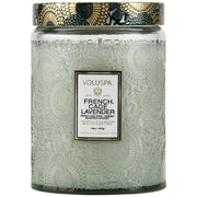Voluspa French Cade Lavender Jar Candle