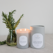 Linnea Rosemary & Lavender Two Wick Candle