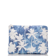 Aloha Mid Pouch - Coco Palms Indigo