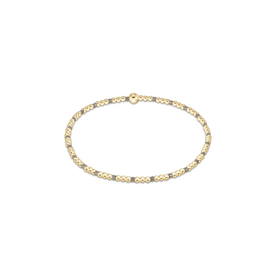 Enewton Hope Sincerity Pattern 2mm Bead Bracelet - Milkshake