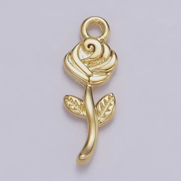 Mini Rose Charm