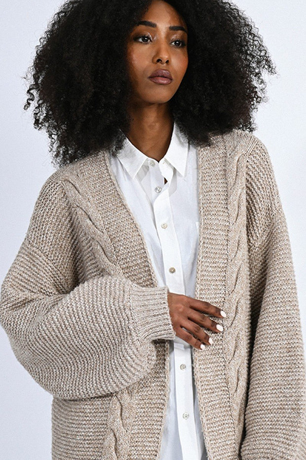 Iconic Cable Knit Cardigan