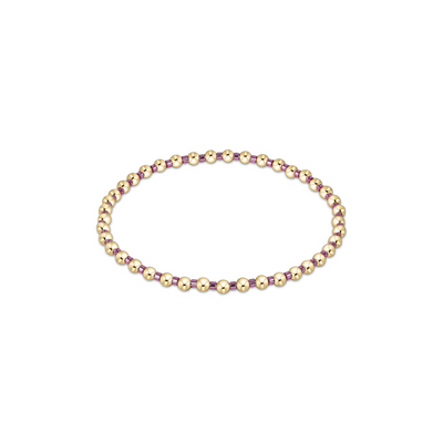 Enewton Hope Grateful Bracelet - Pink Metallic
