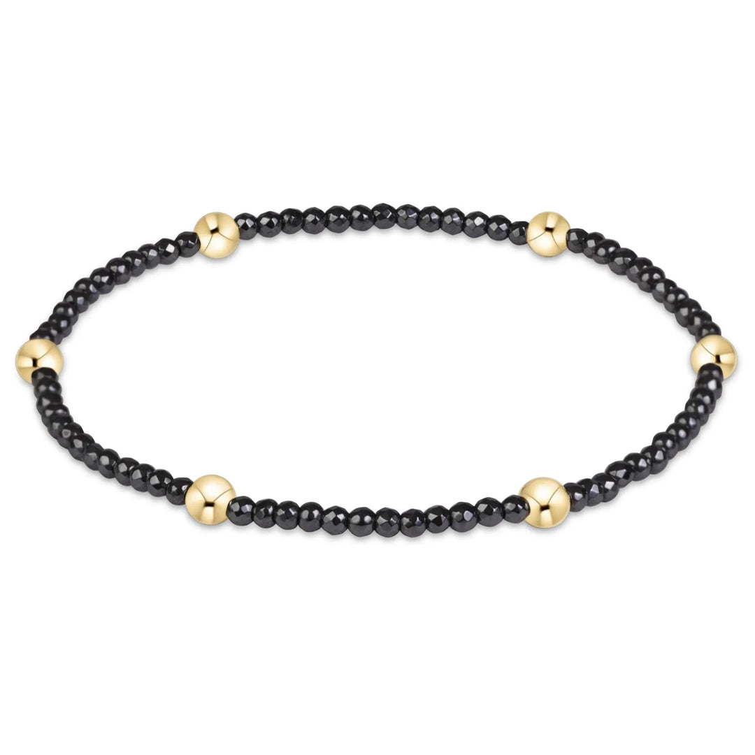 Enewton Presence Faceted Hematite 2mm Bracelet Enewton Presence Faceted Hematite 2mm Bracelet Bracelet