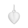 Lola Puffy Heart Pendant 12mm