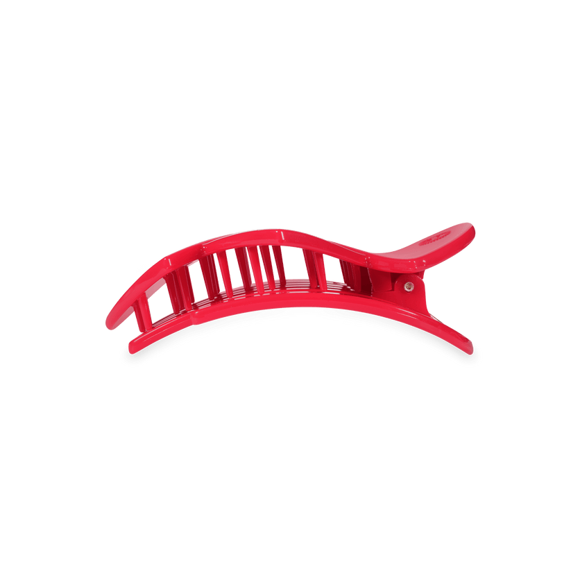 Teleties Flat Heart to Heart Red Hair Clip