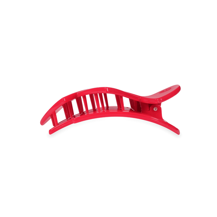 Teleties Flat Heart to Heart Red Hair Clip