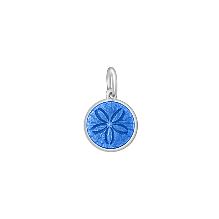Lola Sand Dollar Pendant - Periwinkle