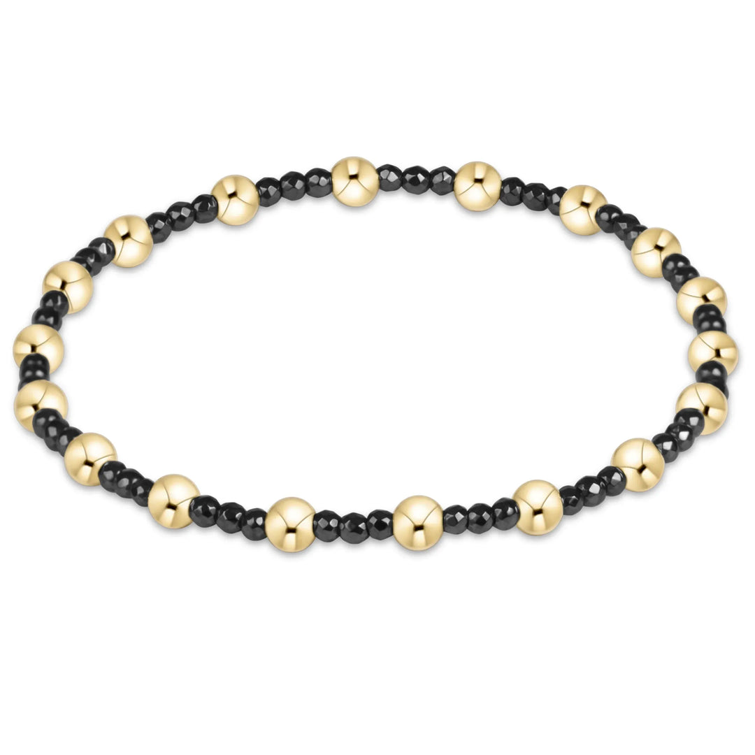 Enewton Sincerity Faceted Hematite 2mm Bracelet Enewton Sincerity 2mm Hematite Bracelet | The Red Owl Bracelet
