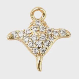 Pave Stingray Charm Pave Stingray Charm Charms
