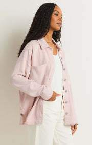 All Day Knit Jacket in Rose