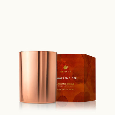 Simmered Cider Metallic Poured Candle