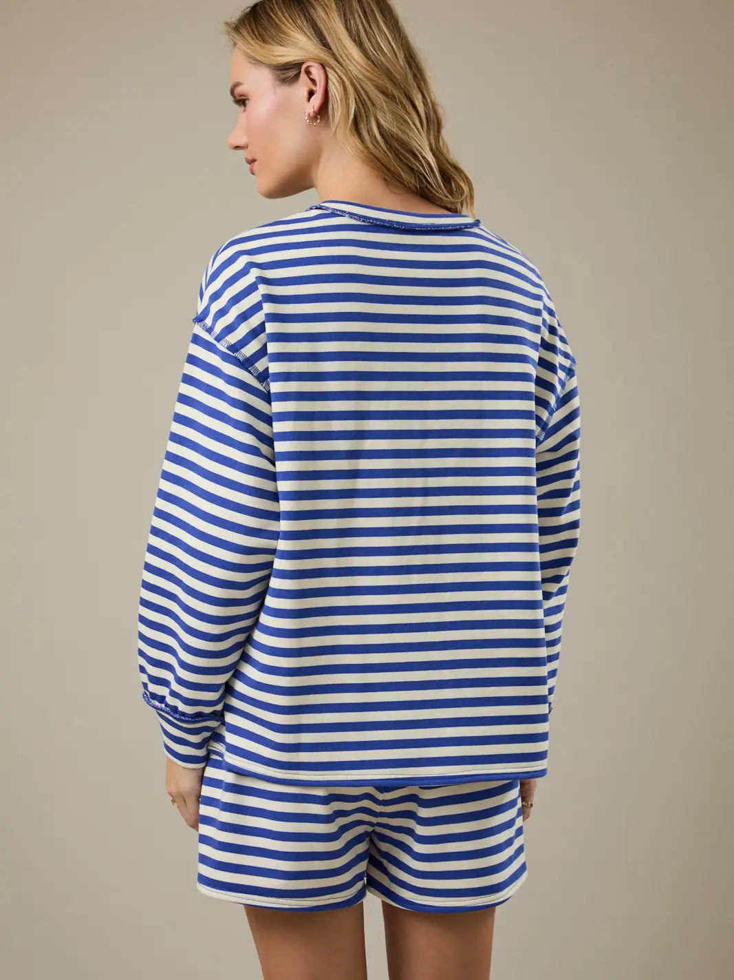 Coastal Club Striped Lounge Set