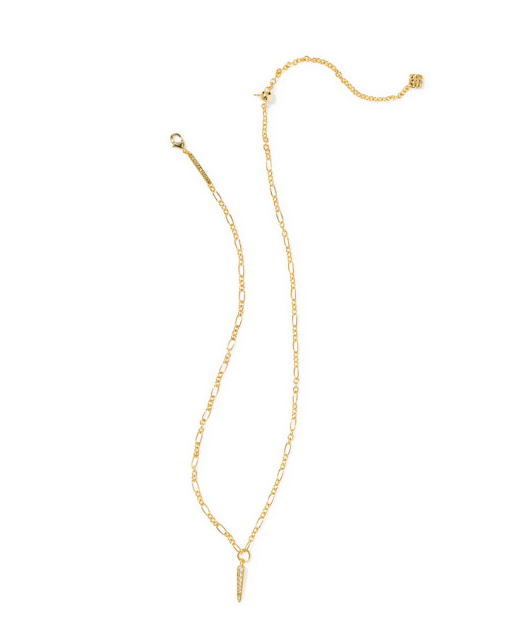 Kendra Scott Fate Gold Short Pendant Necklace Kendra Scott Fate Gold Short Pendant Necklace Necklace