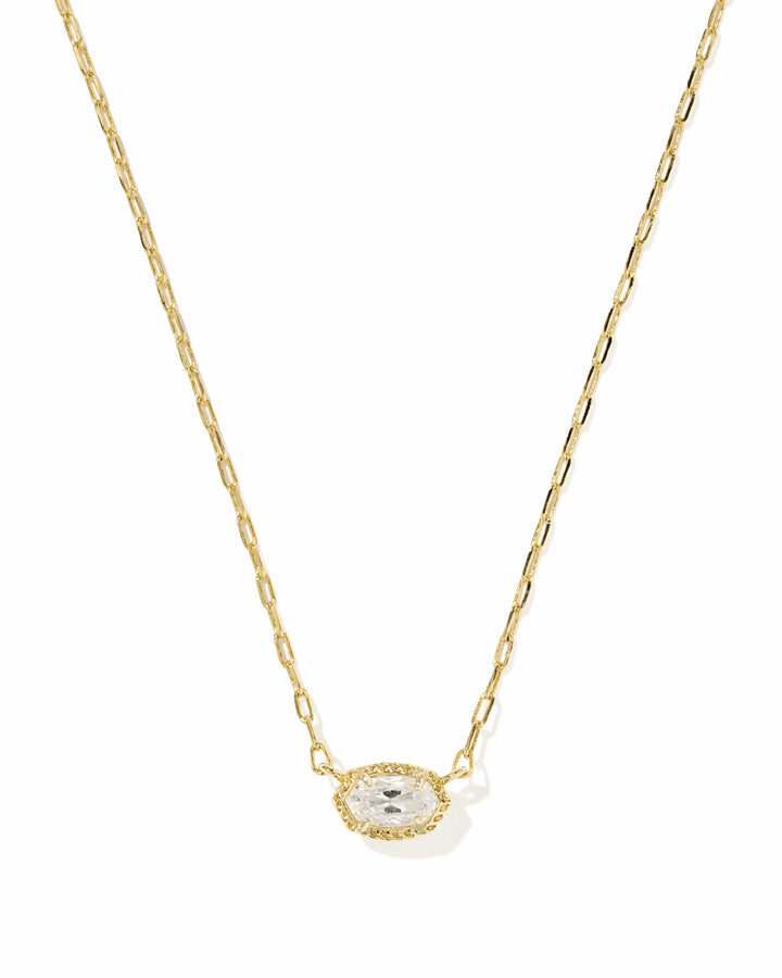 Kendra Scott Mini Elisa Luxe Gold Short Pendant Necklace Kendra Scott Mini Elisa Luxe Gold Short Pendant Necklace Necklace