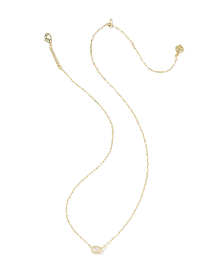 Kendra Scott Mini Elisa Luxe Gold Short Pendant Necklace Kendra Scott Mini Elisa Luxe Gold Short Pendant Necklace Necklace