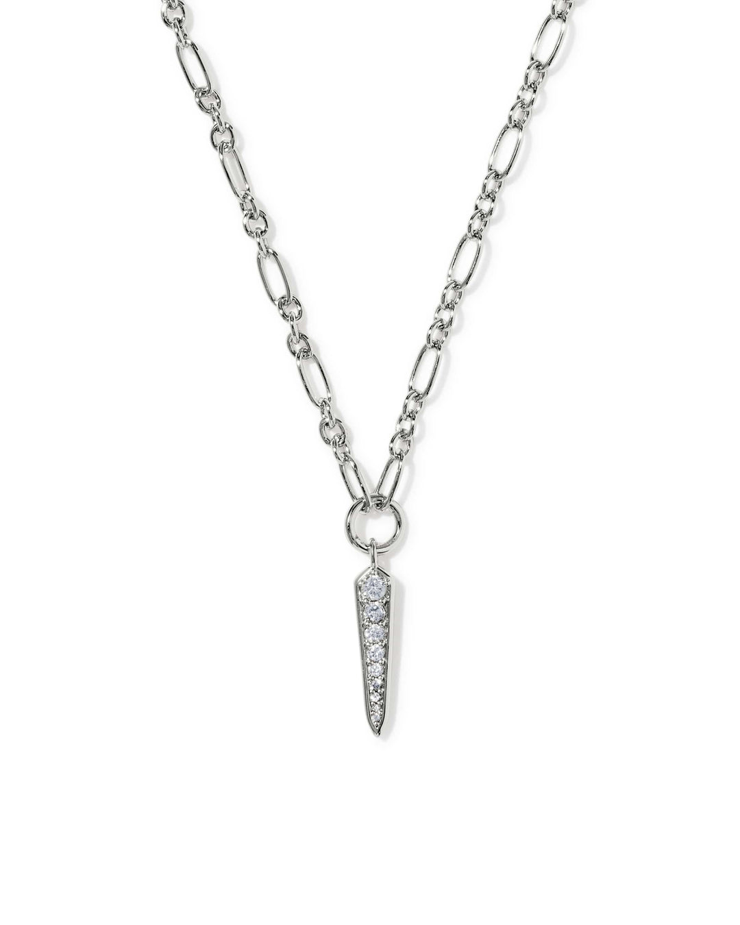 Kendra Scott Fate Silver Short Pendant Necklace Kendra Scott Fate Silver Short Pendant Necklace Necklace