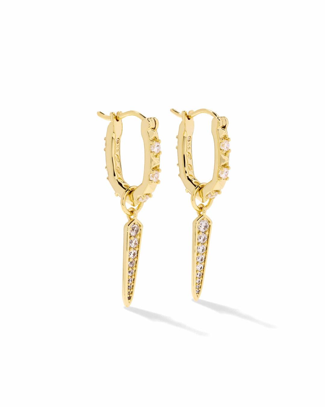 Kendra Scott Fate Gold Charm Huggie Earrings Kendra Scott Fate Gold Charm Huggie Earrings Earrings