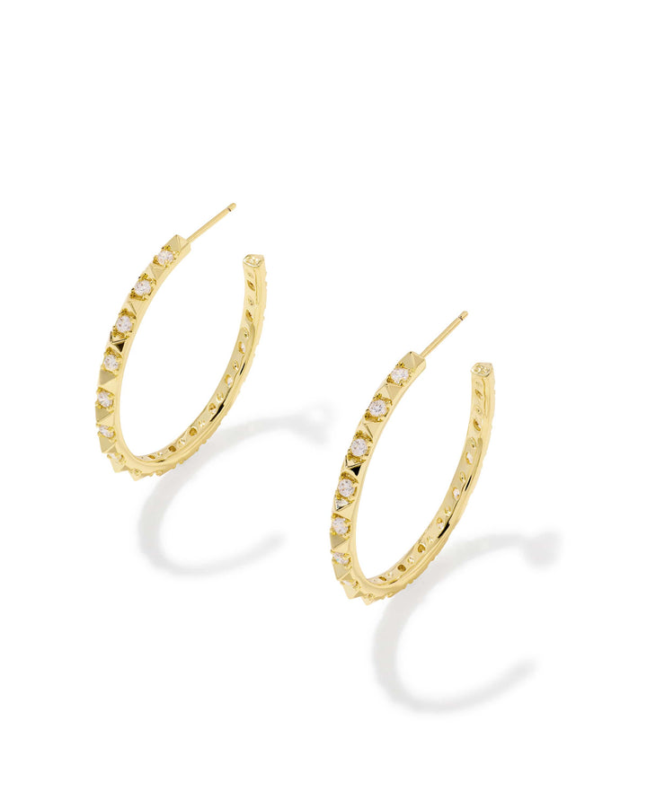 Kendra Scott Fate Gold Hoop Earrings Kendra Scott Fate Gold Hoop Earrings Earrings