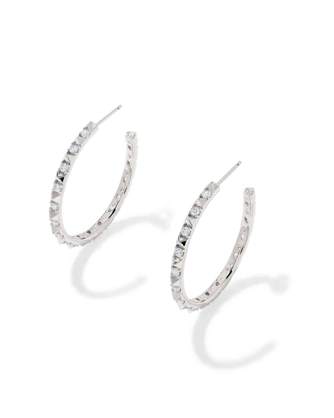 Kendra Scott Fate Silver Hoop Earrings Kendra Scott Fate Silver Hoop Earrings Earrings