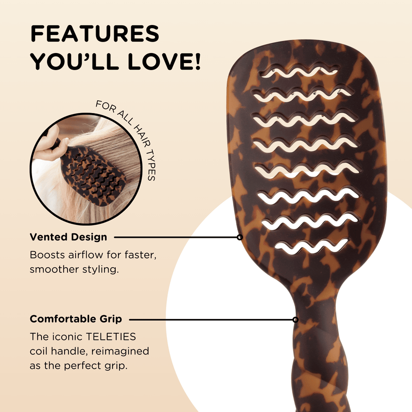 Teleties Vented Hair Brush