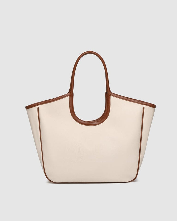 Louenhide Alexandra Tote Bag - Canvas Tan