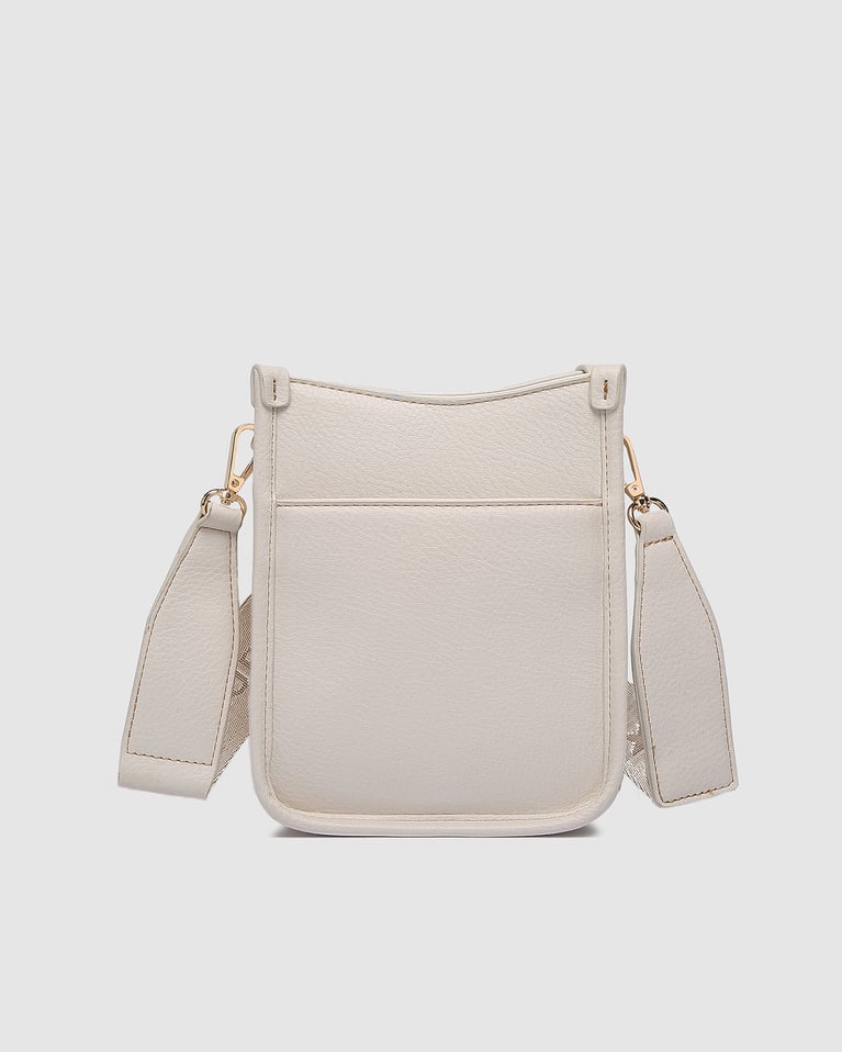 Louenhide Parker Logo Crossbody Bag - Vanilla