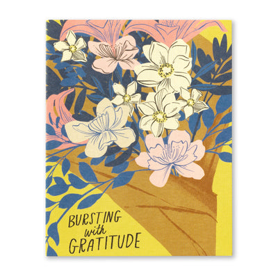 Bursting With Gratitude Thank You Card