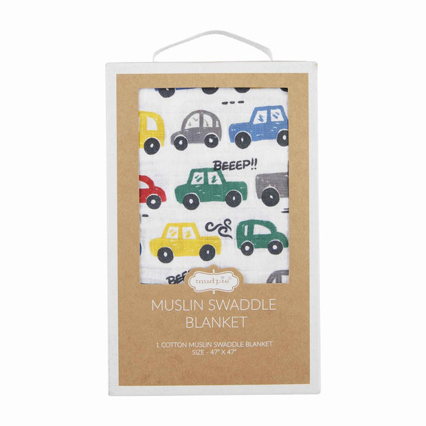 Cars Swaddle Blanket