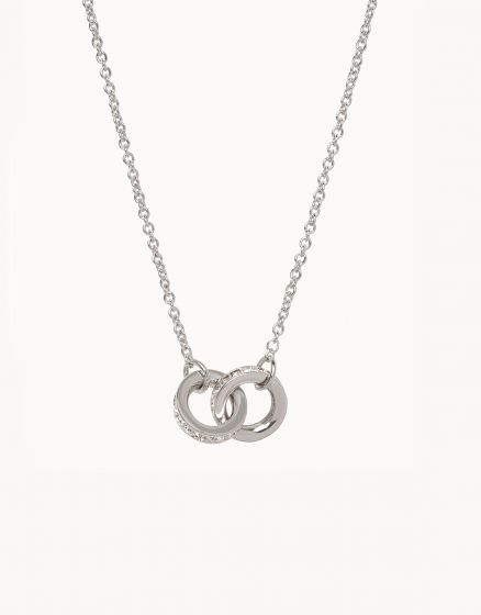 Unbreakable Double Ring Necklace