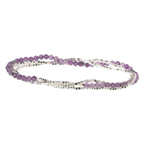 Scout Curated Wears Delicate Stone Wrap- Amethyst Scout Curated Wears Delicate Stone Wrap- Amethyst Bracelet