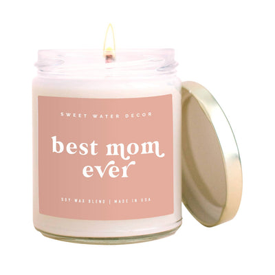 Best Mom Ever Blush Candle