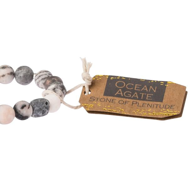 Scout Curated Wears Stone Bracelet - Ocean Agate