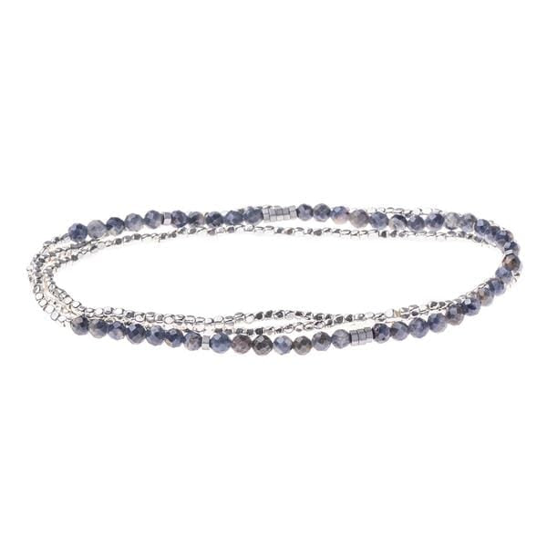 Scout Curated Wears Delicate Stone Wrap- Iolite &amp; Sunstone Scout Curated Wears Delicate Stone Wrap- Iolite &amp; Sunstone Bracelet