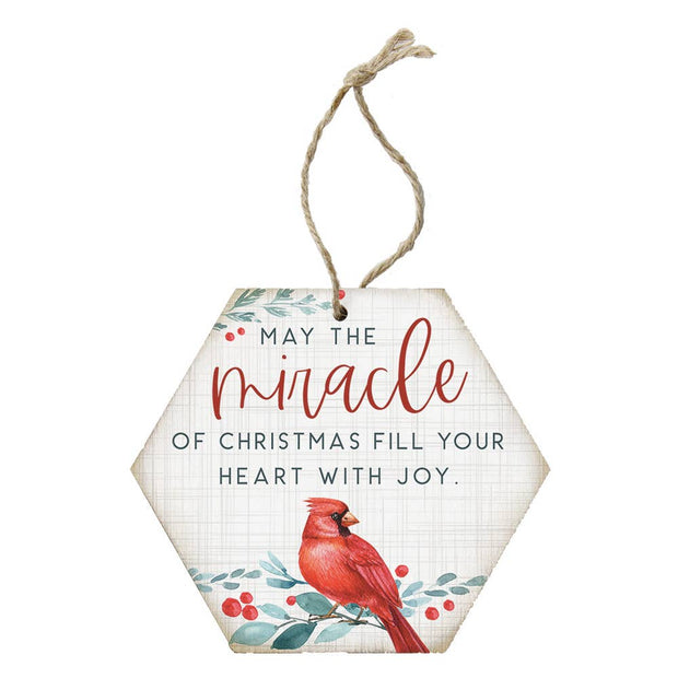Wood Ornament - Miracle of Christmas