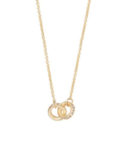 Spartina 449 Unbreakable Double Ring Necklace Spartina 449 Unbreakable Double Ring Necklace | Gold Silver Necklaces