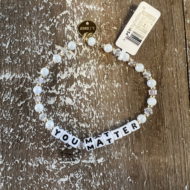 Little Words Project and My Saint My Hero - Loved Woven Bracelets