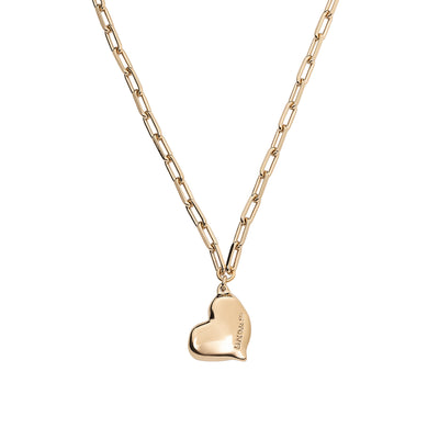 Uno de 50 Gold Heartbeat Necklace