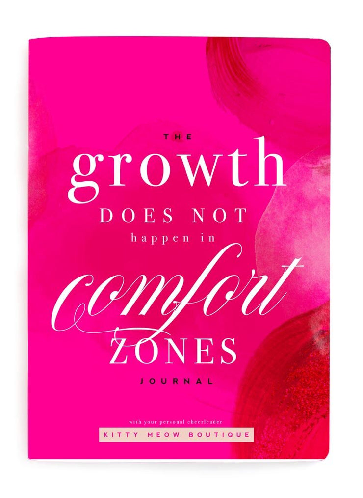 Growth Does Not Happen in Comfort Zones Notebook