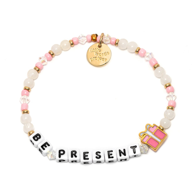 Little Words Project Be Present Gift Bracelet