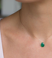 Soulku Bereavement Green Onyx Necklace