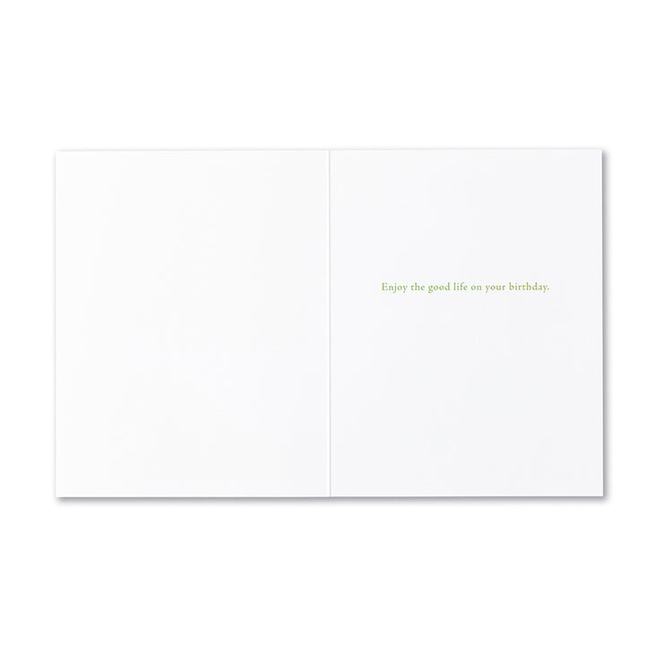 "Live in the Sunshine" Birthday Card