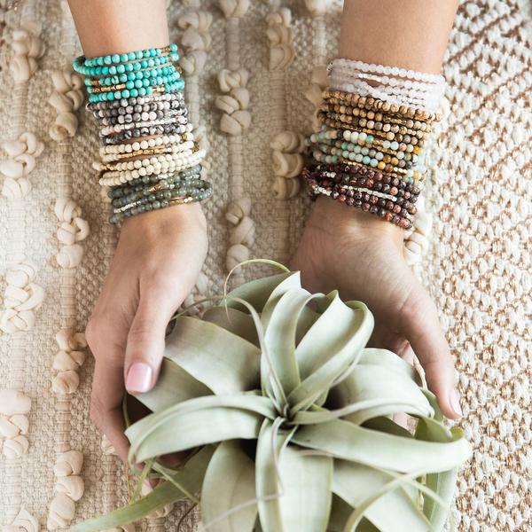 Scout Curated Wears Stone Wrap- African Turquoise