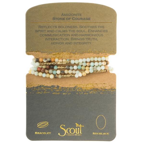 Scout Curated Wears Stone Wrap- Amazonite