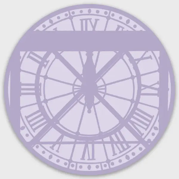 Taylor Swift Inspired Musée D'Orsay Clock Sticker