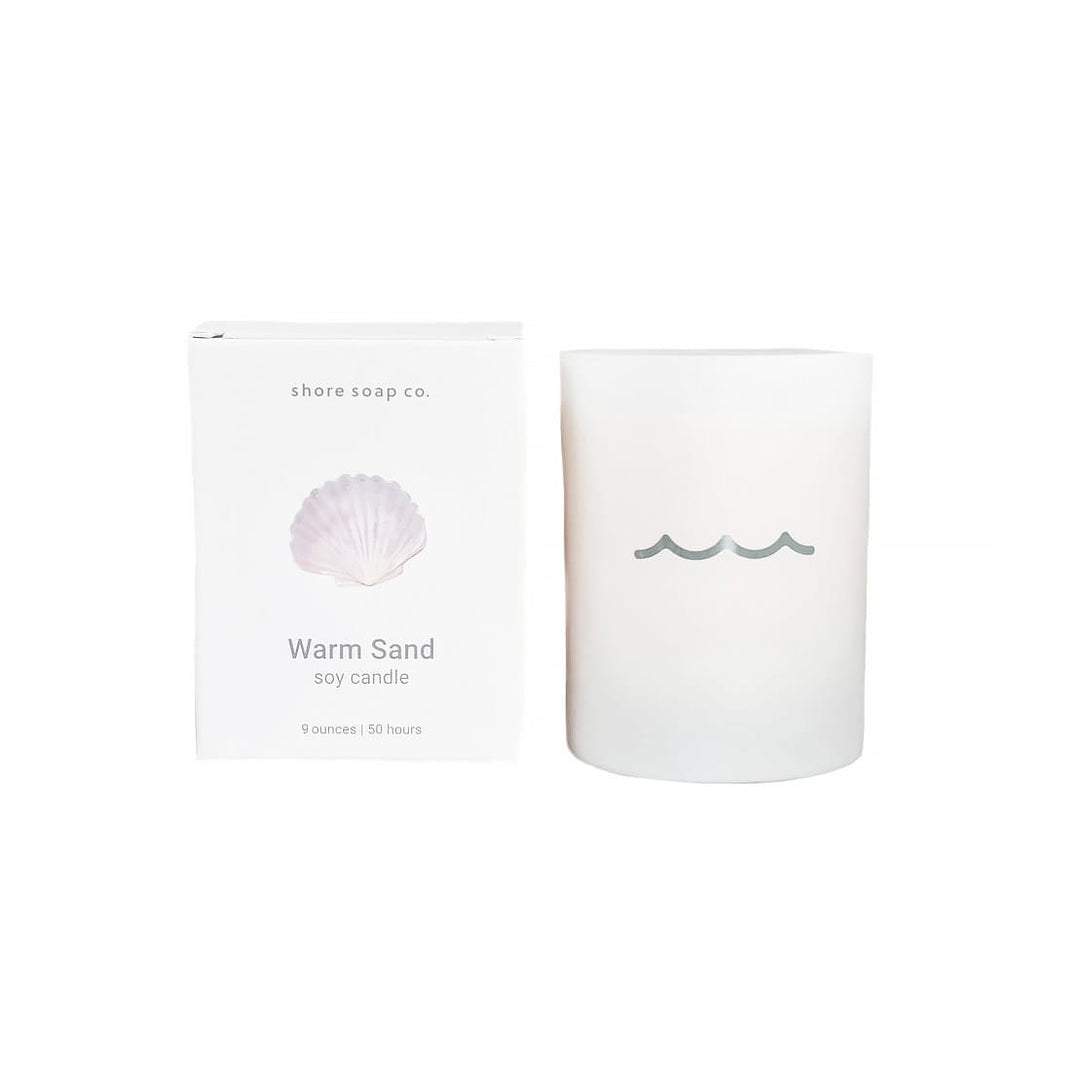 Shore Soap Co. Warm Sand Coastal Candle