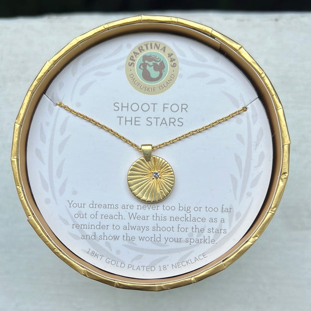 Shoot for the Stars Star Medallion Necklace
